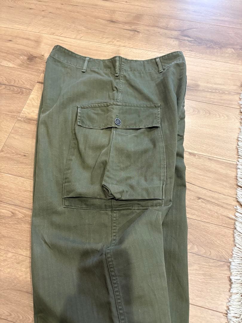 40s US ARMY M-43 HBT Pants 13star 13スター