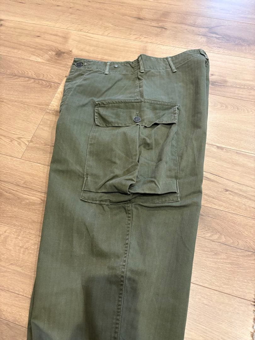 40s US ARMY M-43 HBT Pants 13star 13スター