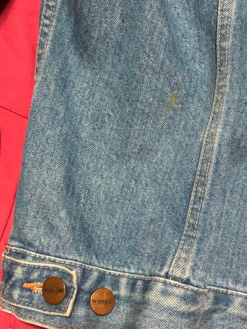 90s〜00s WRANGLER ラングラー デニムジャケット 青タグ LL