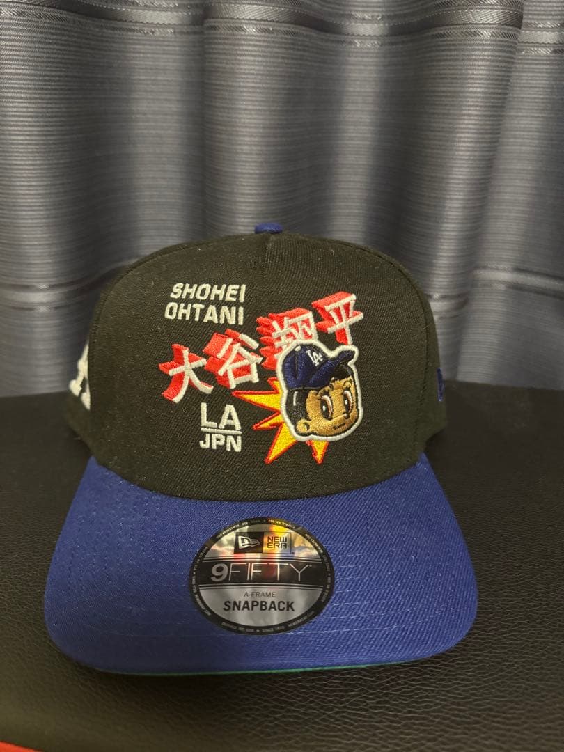 【日本未発売】New Era 大谷翔平 アトム キャップ ブラック