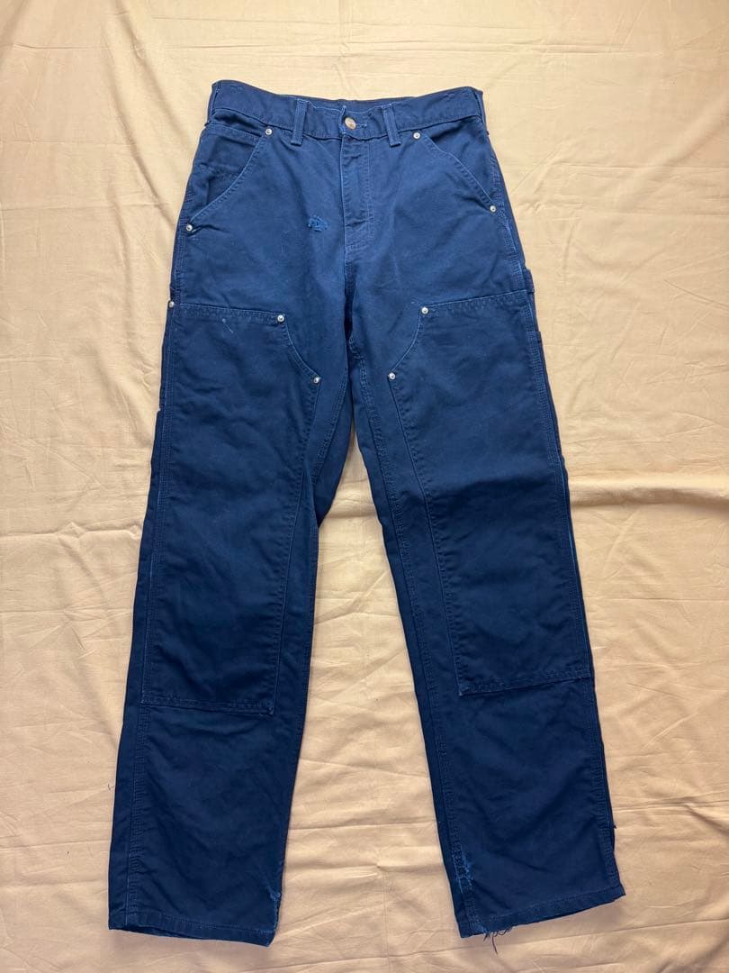 ［*K様 carhartt ダブルニー　ブラック　W28 L32 ペインターパン