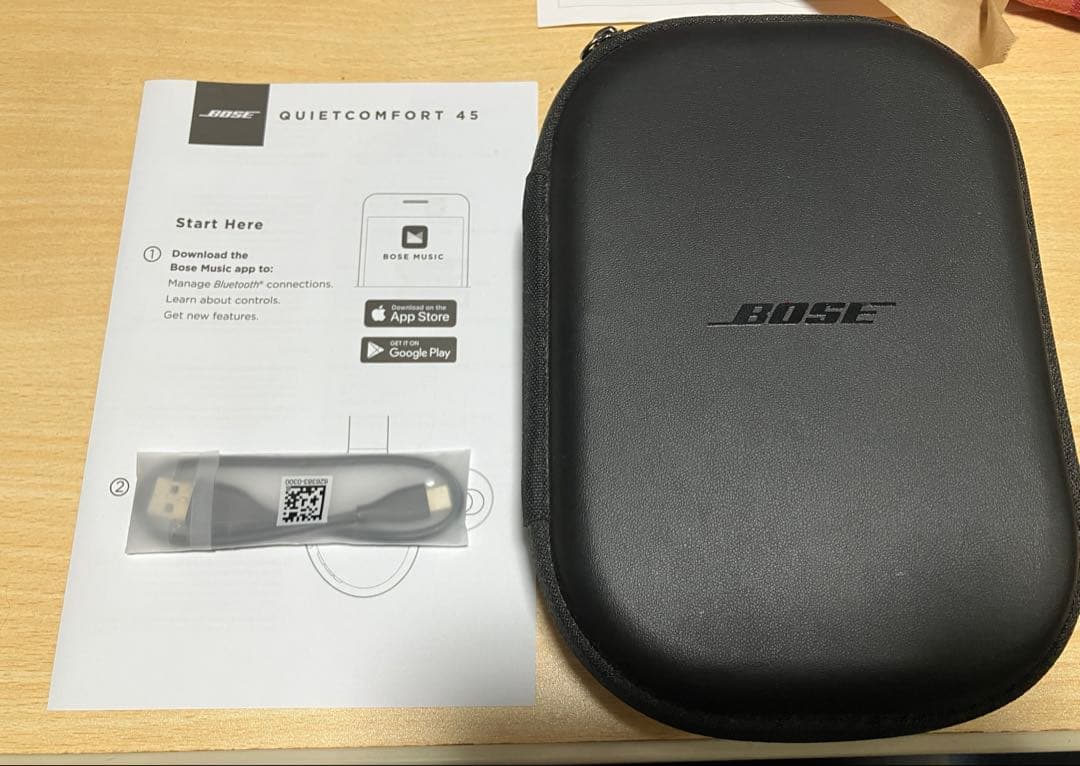 Bose QuietComfort 45 QC45 ヘッドフォン(カバーなし)
