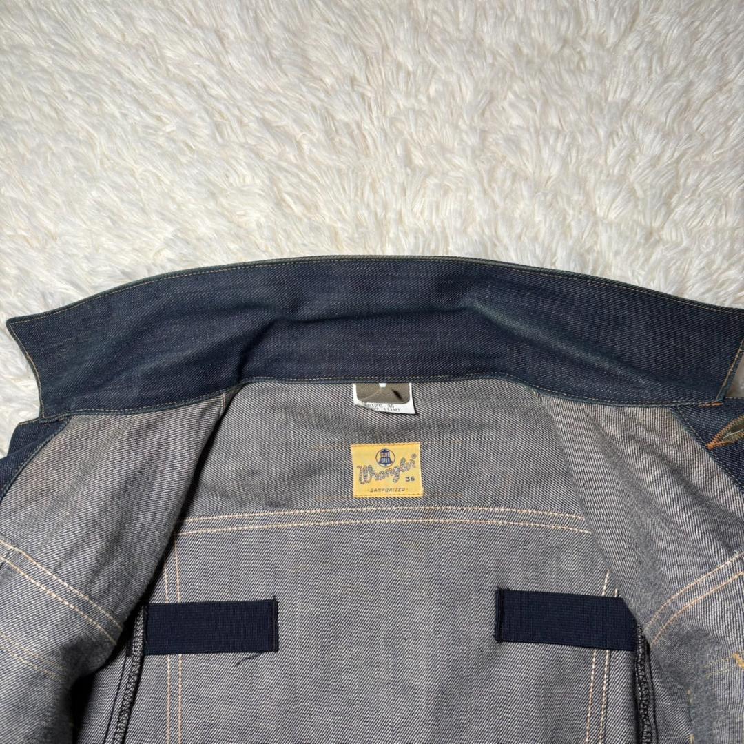 【超美品】ラングラー 60's 111MJ デニムジャケット 36