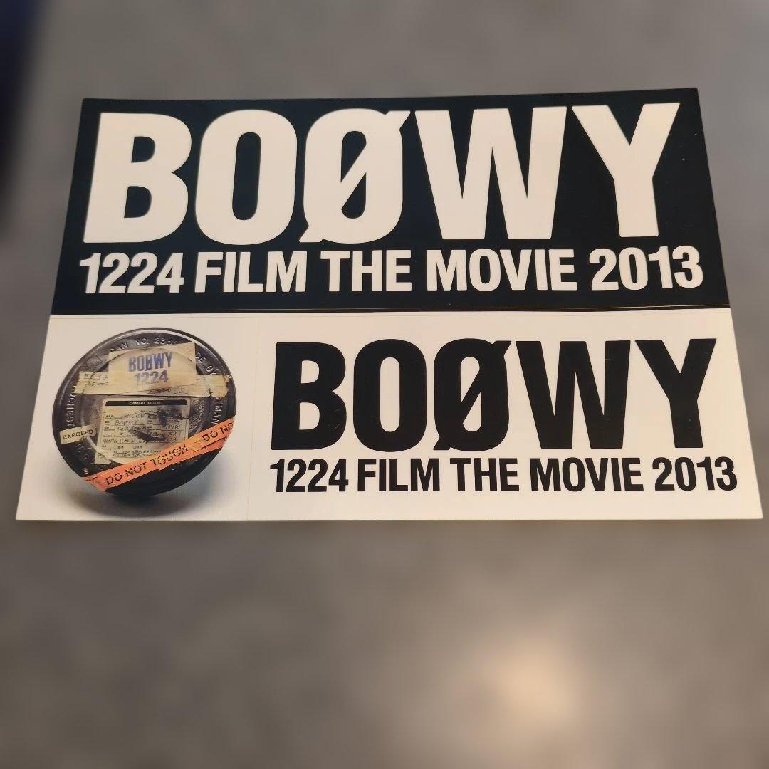 3000枚限定★BOØWY★1224 FILM THE MOVIE 2013新品