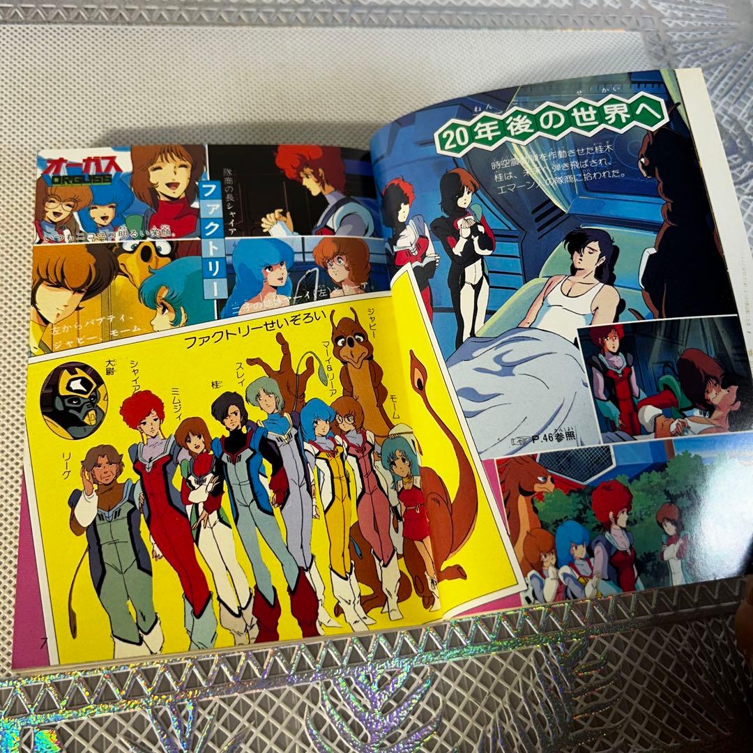 超時空世紀　オーガス　コロタン文庫　希少品　レア　昭和　アニメ　美樹本晴彦