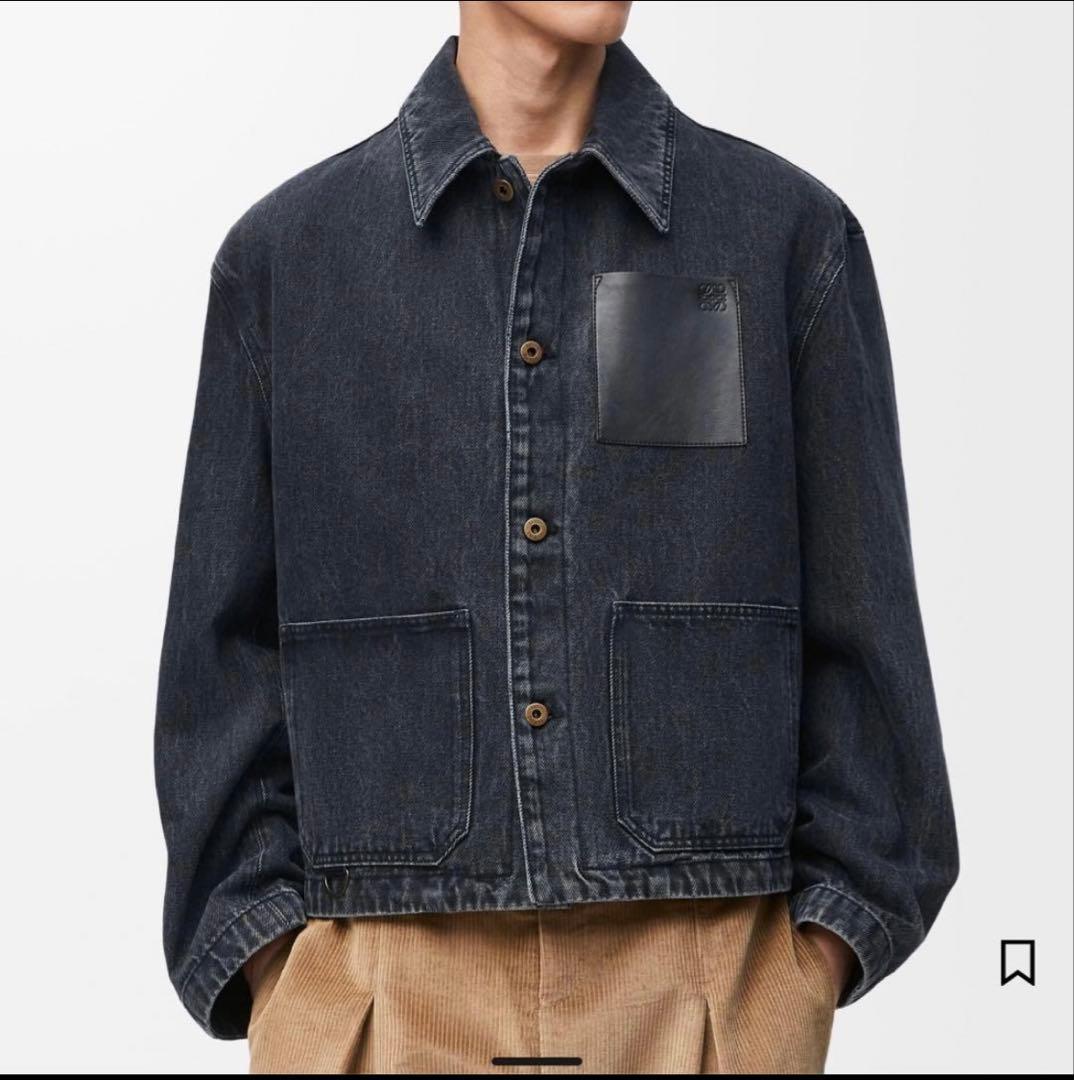 LOEWE ロエベ ワークウェアジャケット デニム サイズ48