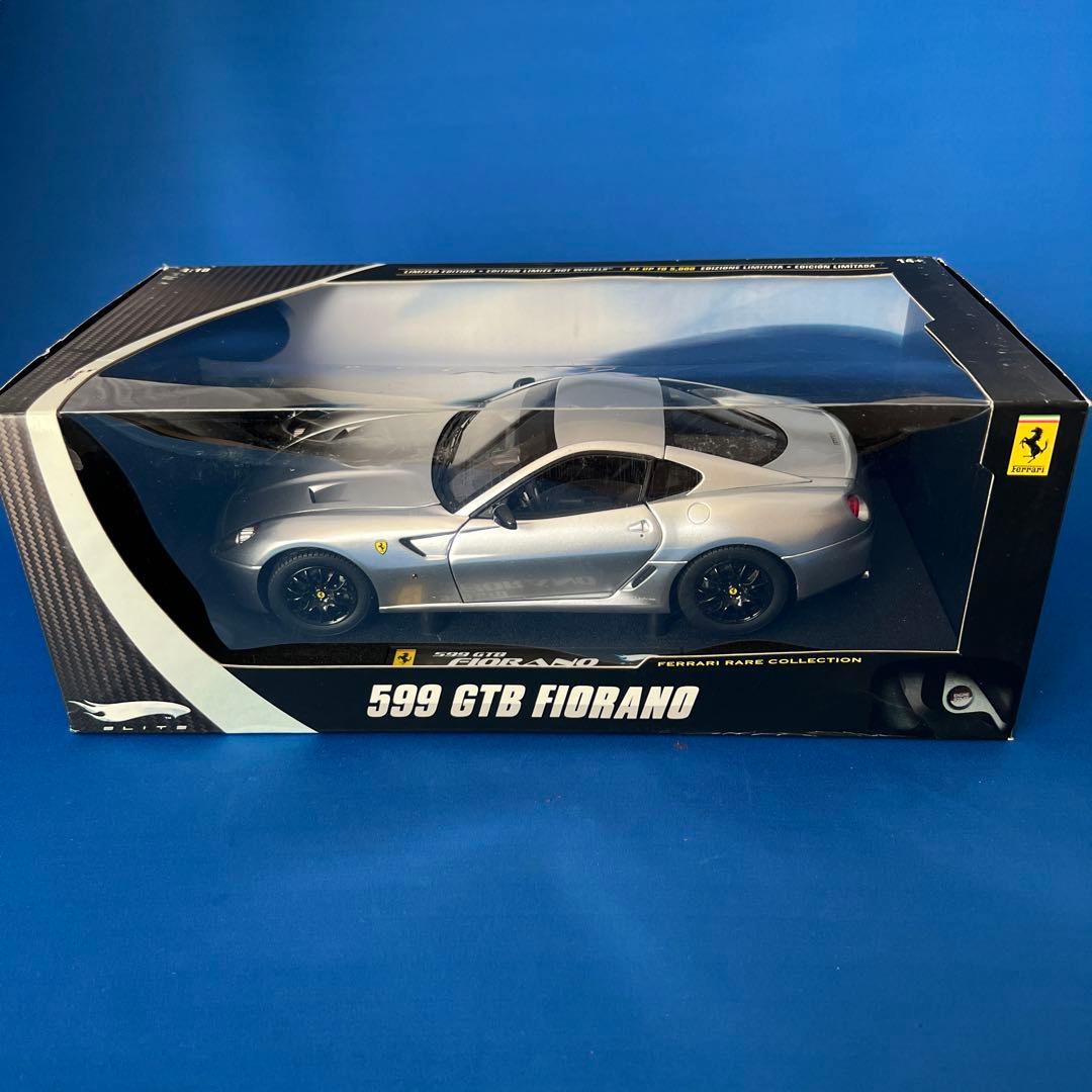 エリート　1/18 フェラーリ599 GTB フィオラノ　ALUMINUM