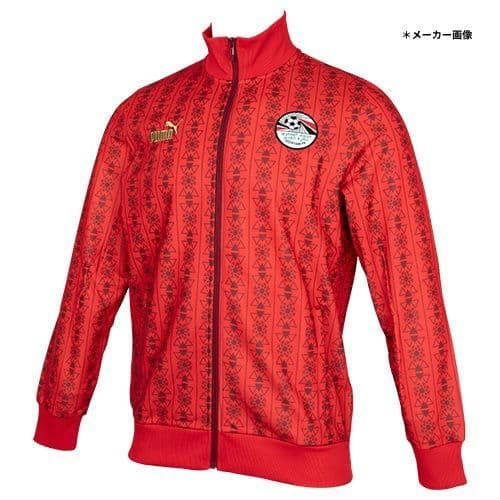 新品 希少品 サッカー エジプト代表 オフピッチウェア ジャージ上下セット 総柄