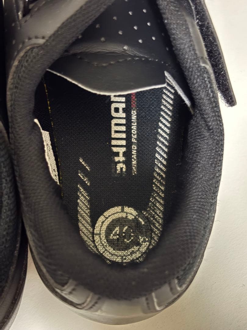 SHIMANO ブラック シューズ
