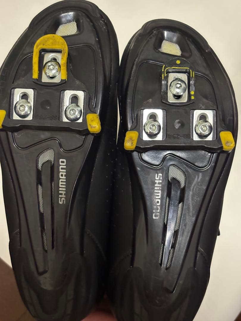 SHIMANO ブラック シューズ