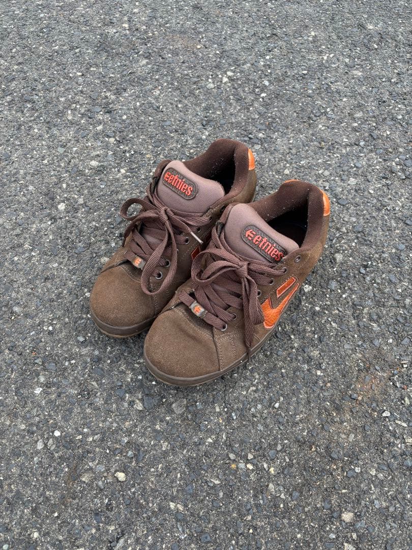 激レア　ETNIES スニーカー　90s 80s スケシュー bboy