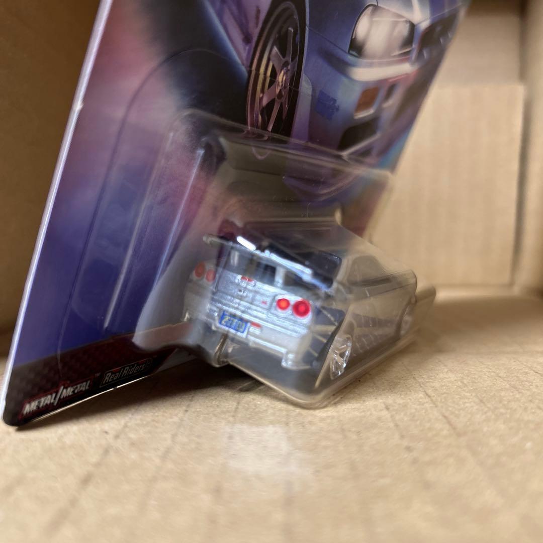 ホットウィール　ワイルドスピード　日産　GT-R BNR34