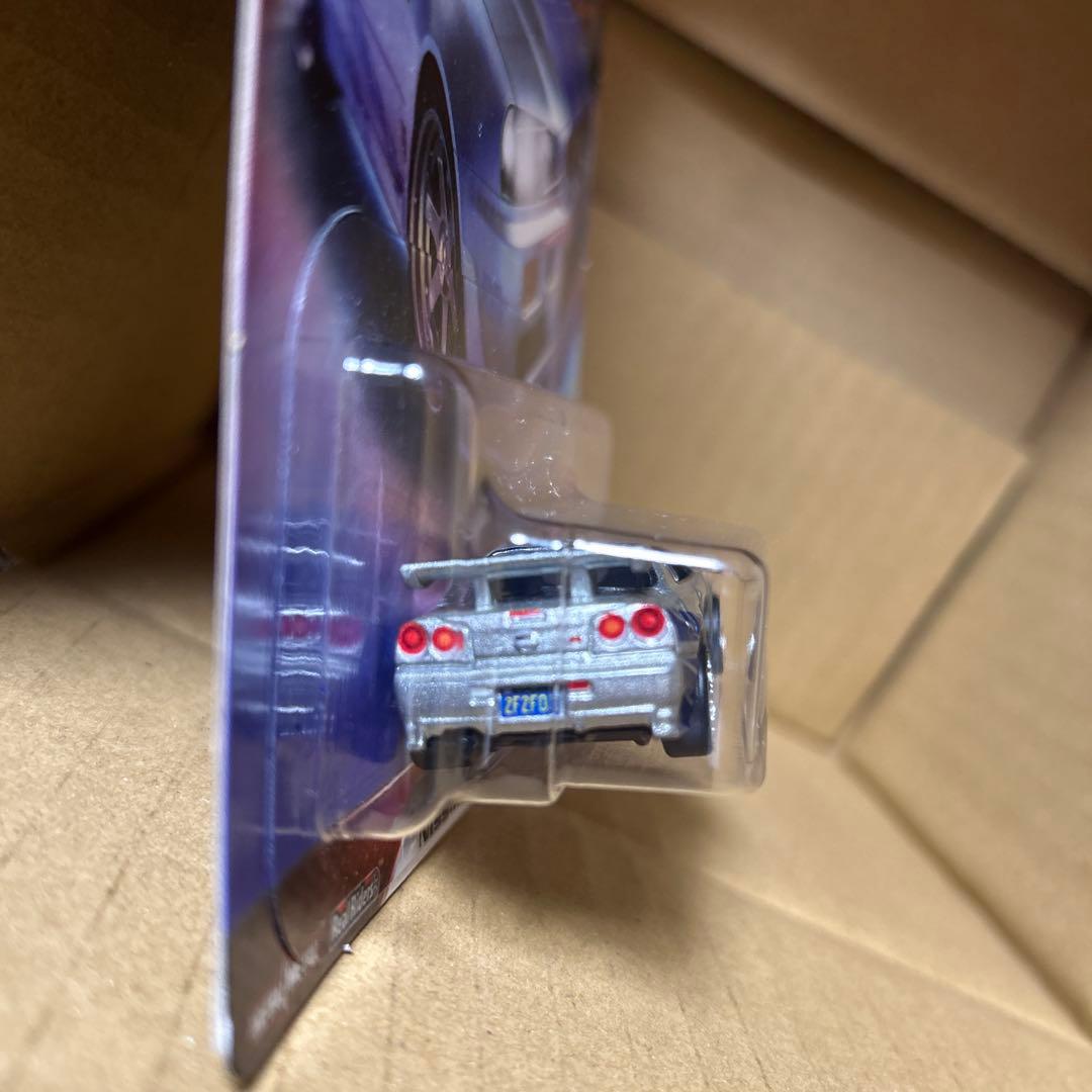 ホットウィール　ワイルドスピード　日産　GT-R BNR34