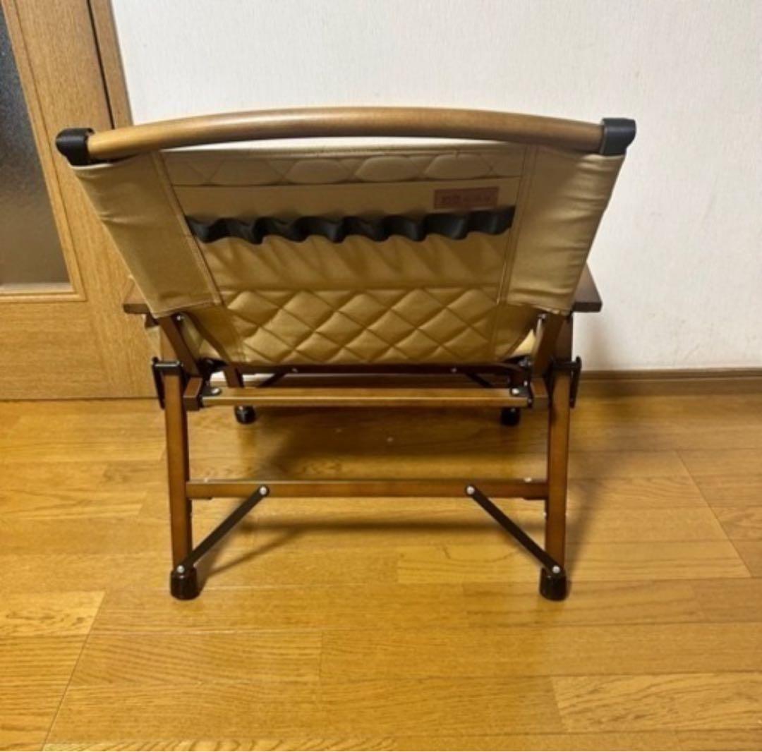 【新品】最終値下げ WAQ Folding Wood Chair チェア タン
