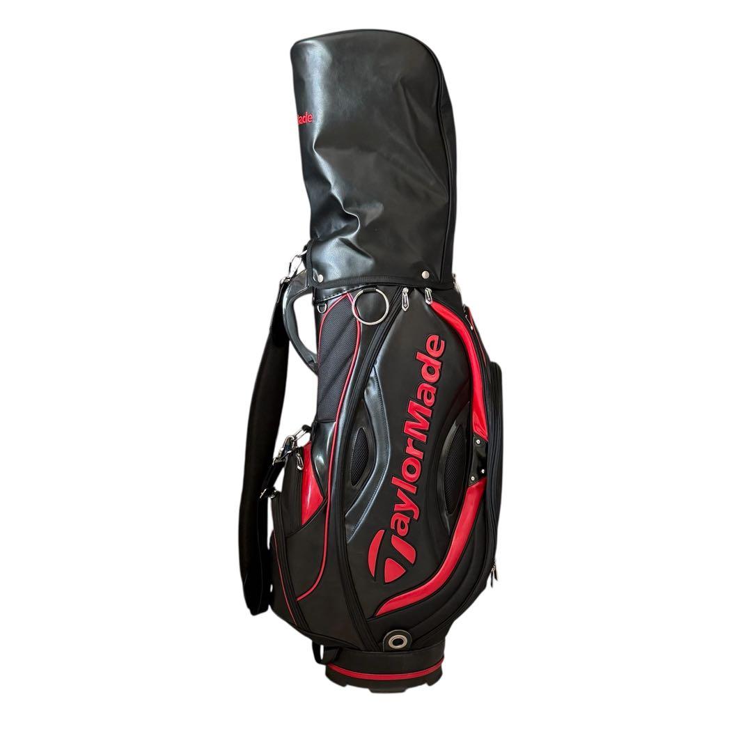 TaylorMade キャディバッグ SY202 ブラック レッドテーラーメイド
