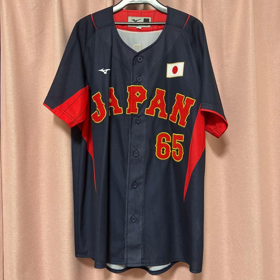 日本代表ユニフォーム(ビジター) ＃65 湯浅 L