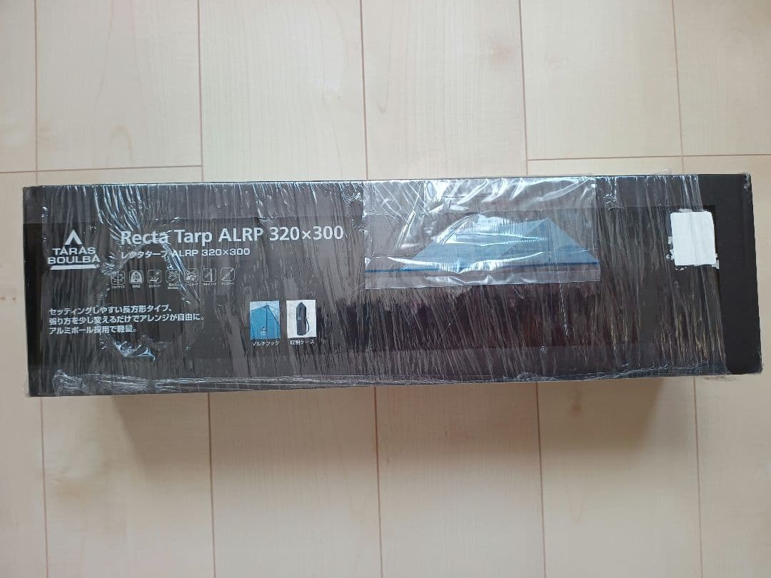 【新品未開封品】タラスブルバ レクタタープ ALRP 320×300 ブラック