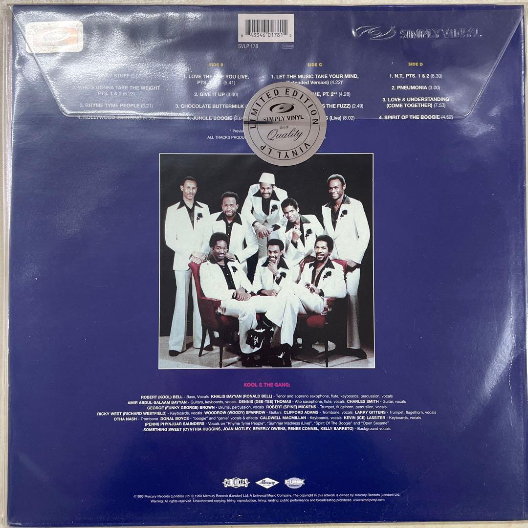 Kool and The Gang The Best1969-1976新品2LP