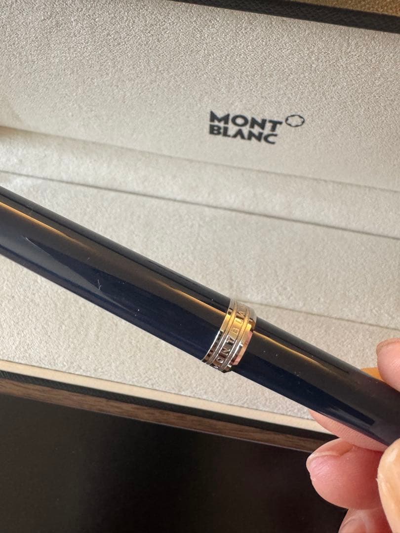 MONT BLANC ネイビー ボールペン