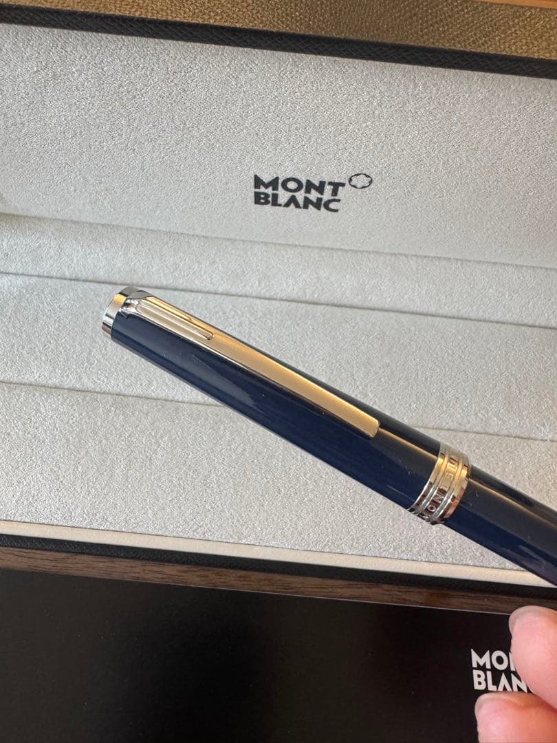 MONT BLANC ネイビー ボールペン