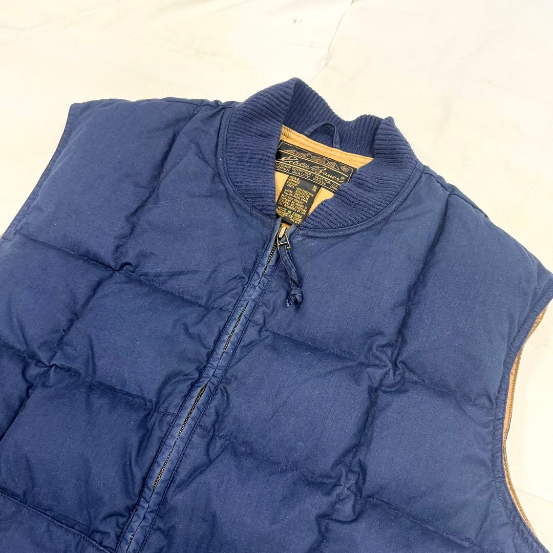 キ*イ様 80s 90s Eddie Bauer CANADIAN VEST 黒