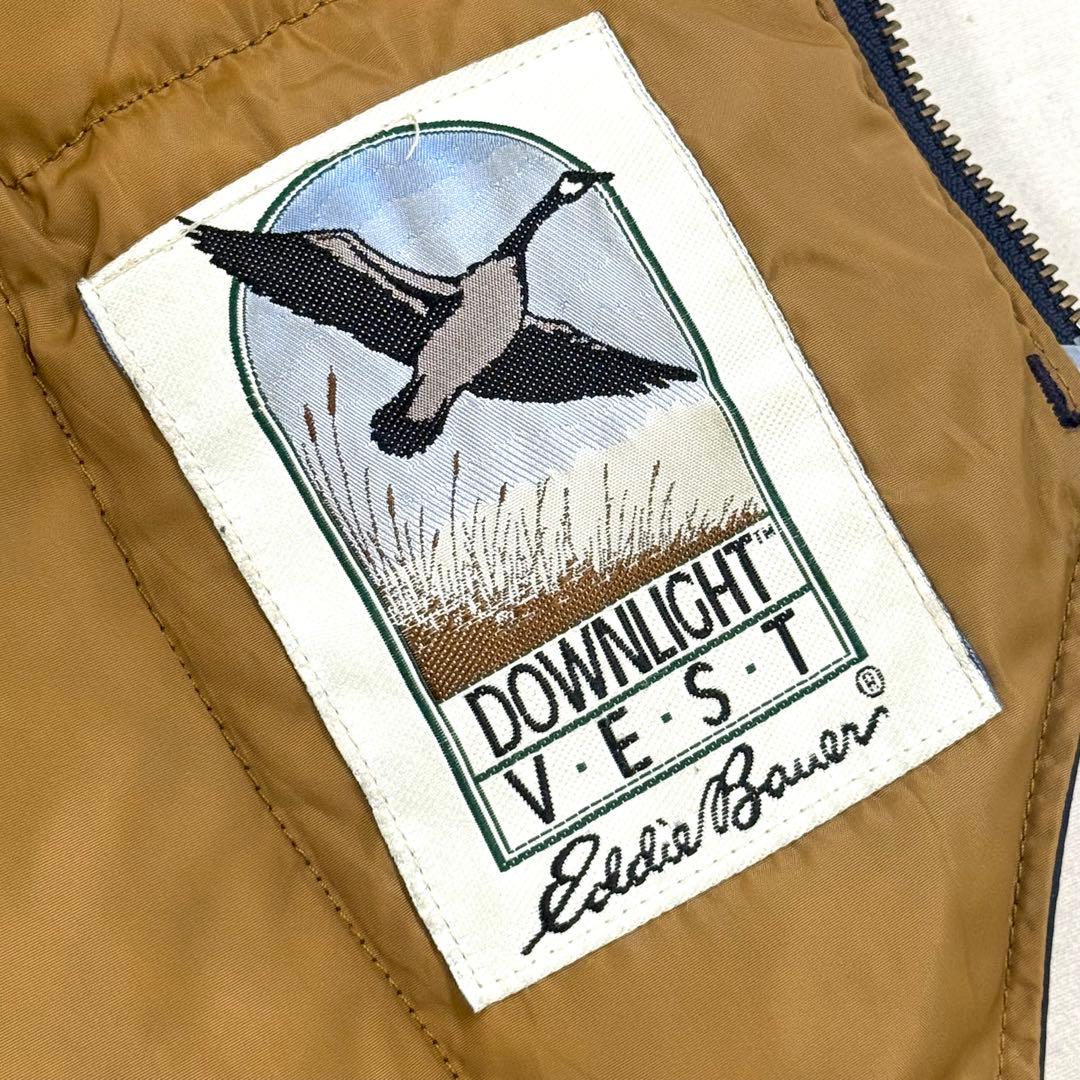 キ*イ様 80s 90s Eddie Bauer CANADIAN VEST 黒