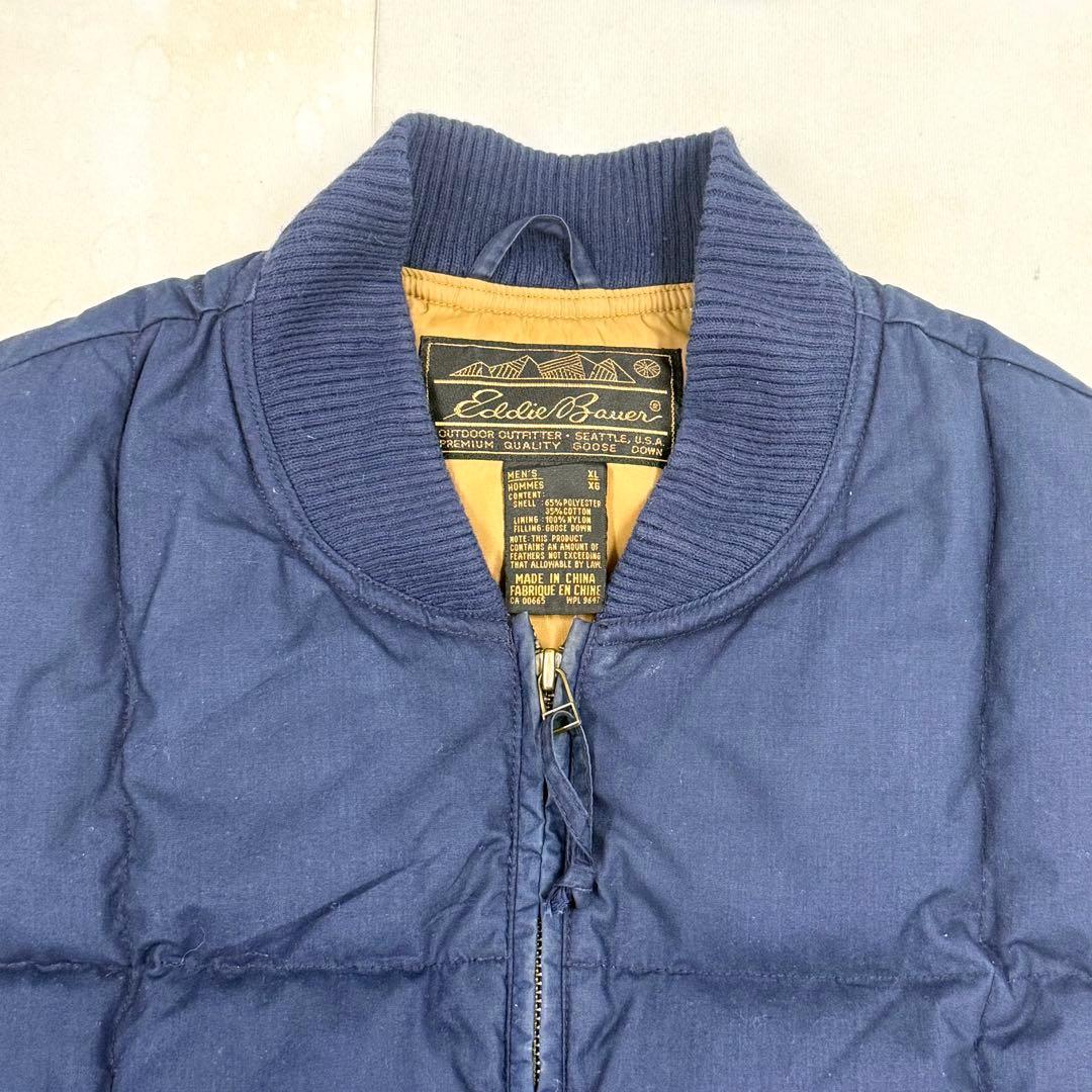 キ*イ様 80s 90s Eddie Bauer CANADIAN VEST 黒