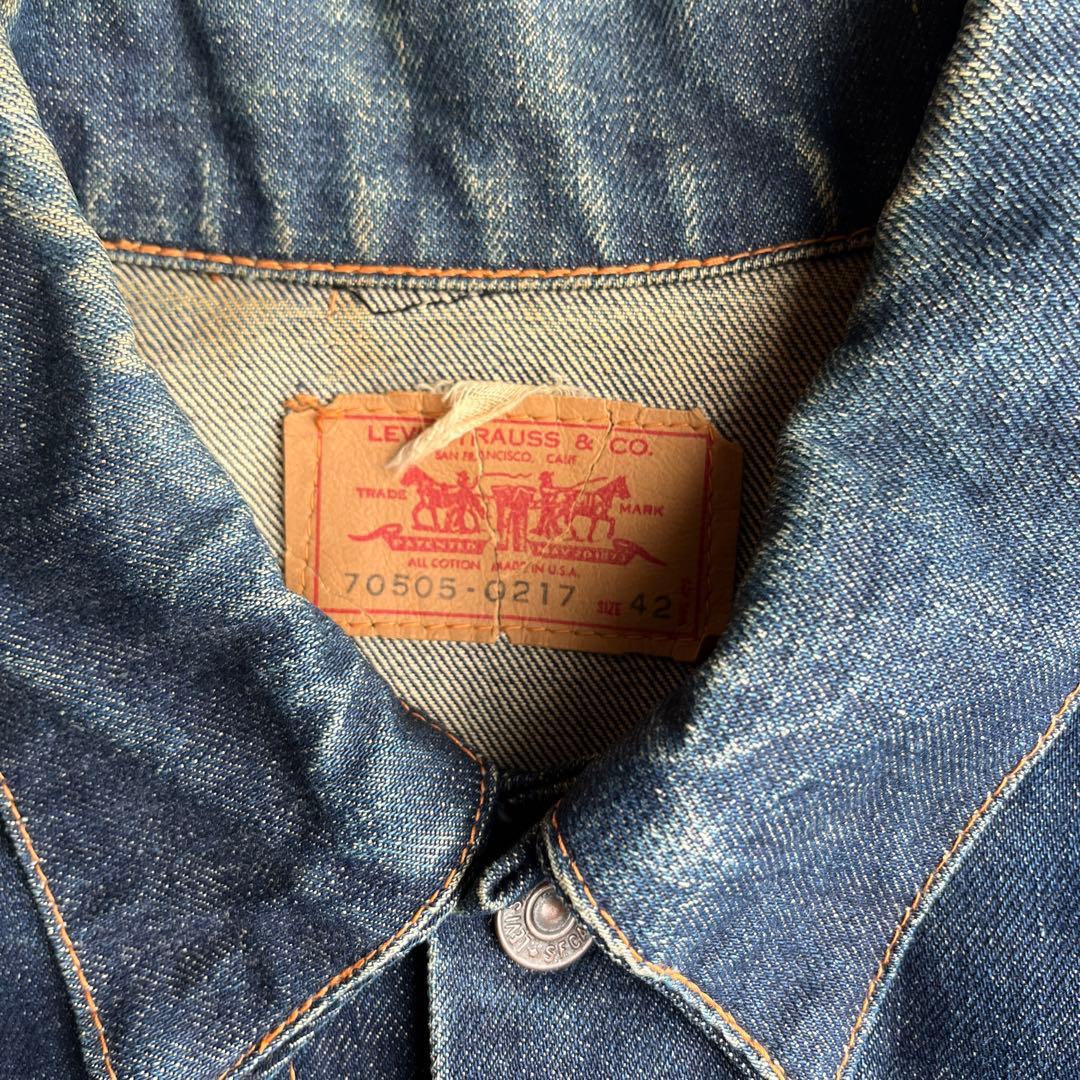 mkmk様 Levi's 60s 70505 4th big e 42