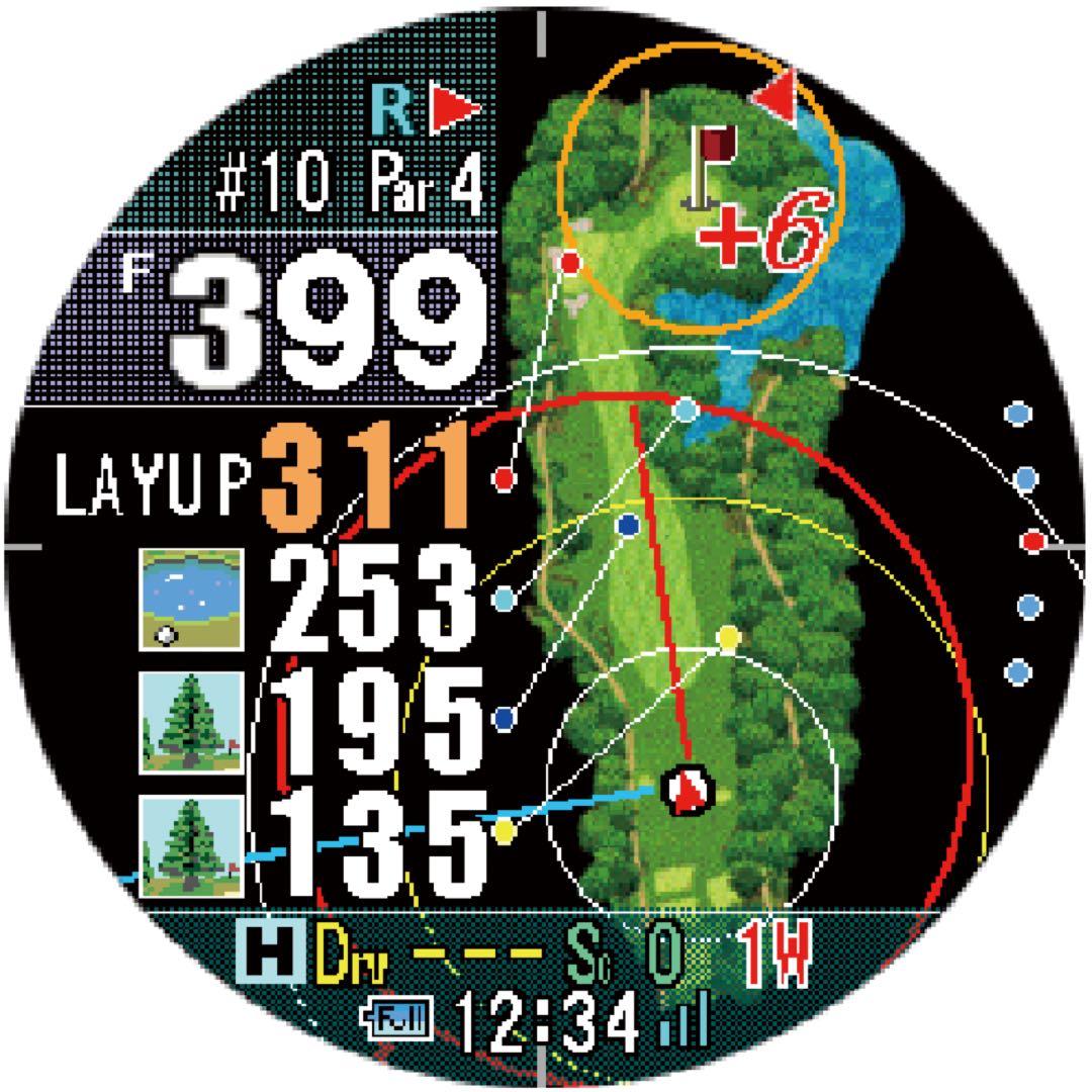 Shot Navi Evolve PRO Touch ゴルフGPS ウォッチ