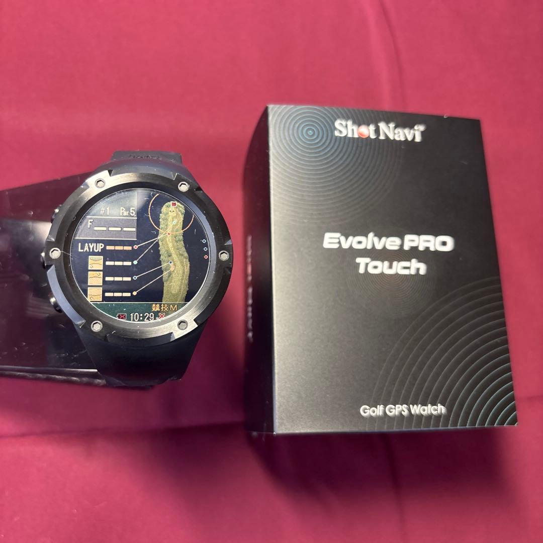 Shot Navi Evolve PRO Touch ゴルフGPS ウォッチ