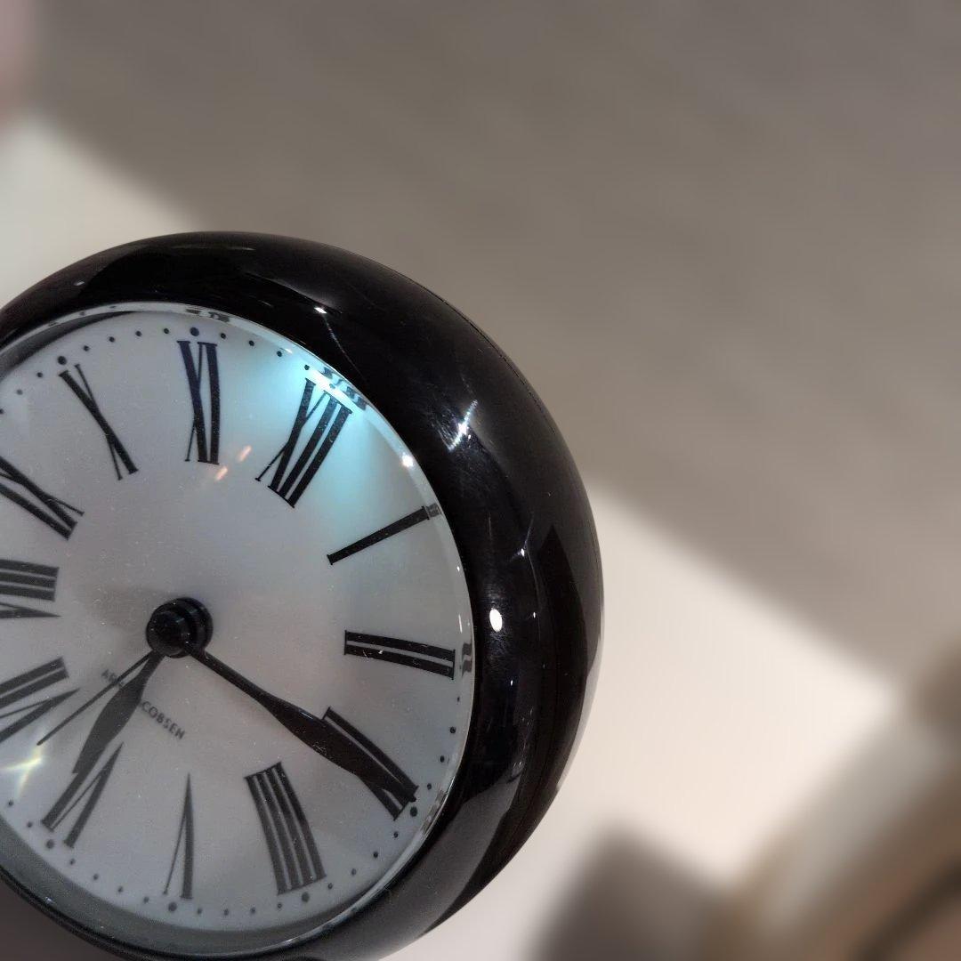 （土）価格！ARNE JACOBSEN テーブルクロック - アラーム