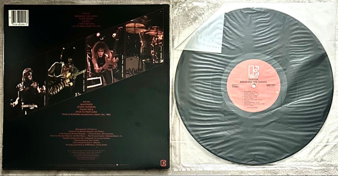 Dokken ドッケン 83年〜87年 LPレコード国内盤/米国盤/全4枚