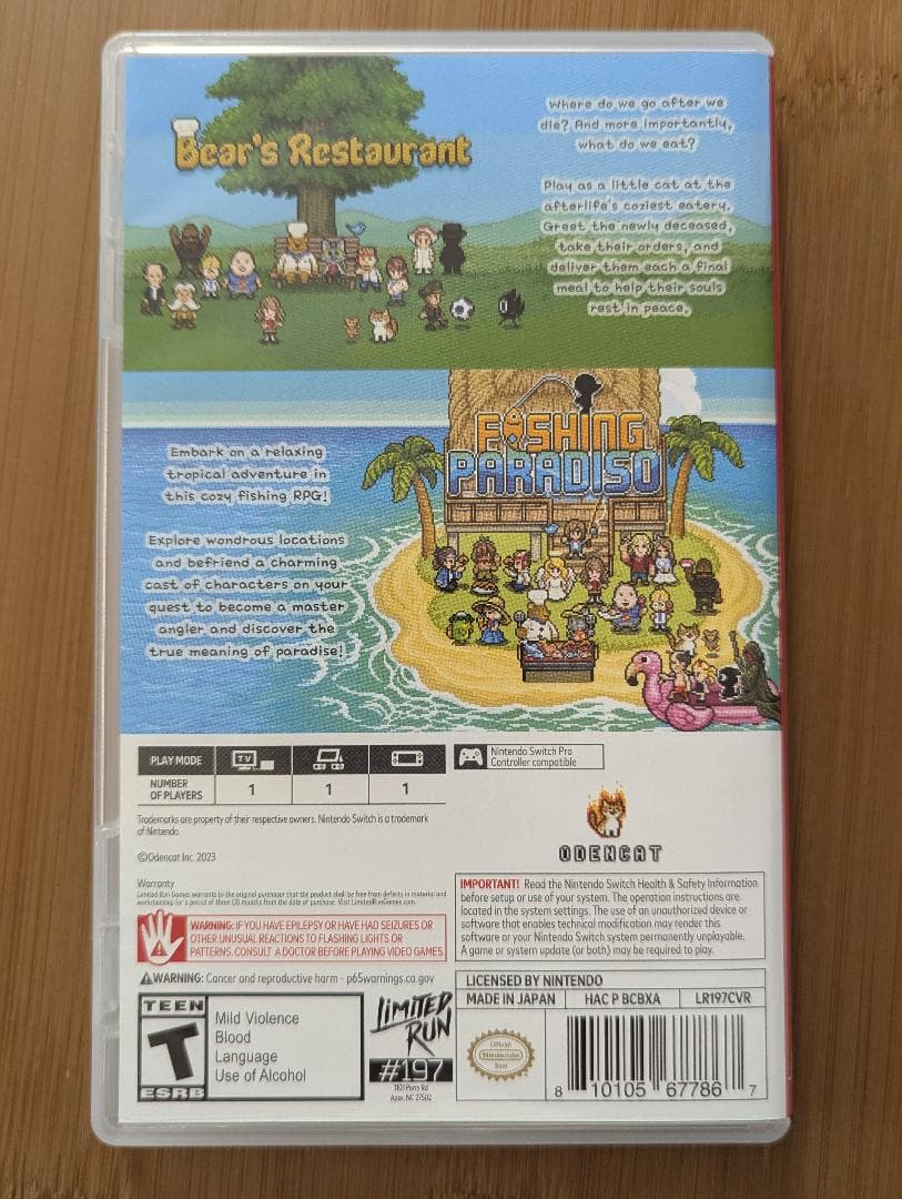 Odencat's Paradise Collection 北米版 Switch