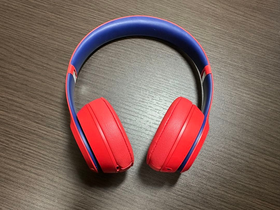 Beats Solo3 Wireless ワイヤレスヘッドホン レッド/ブルー