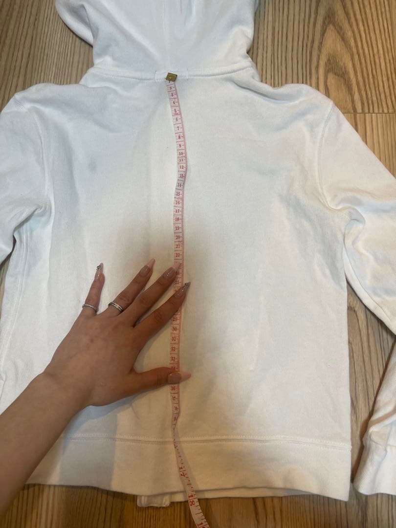 Polo Ralph Lauren ホワイト パーカー XS 春カラー　現行タグ