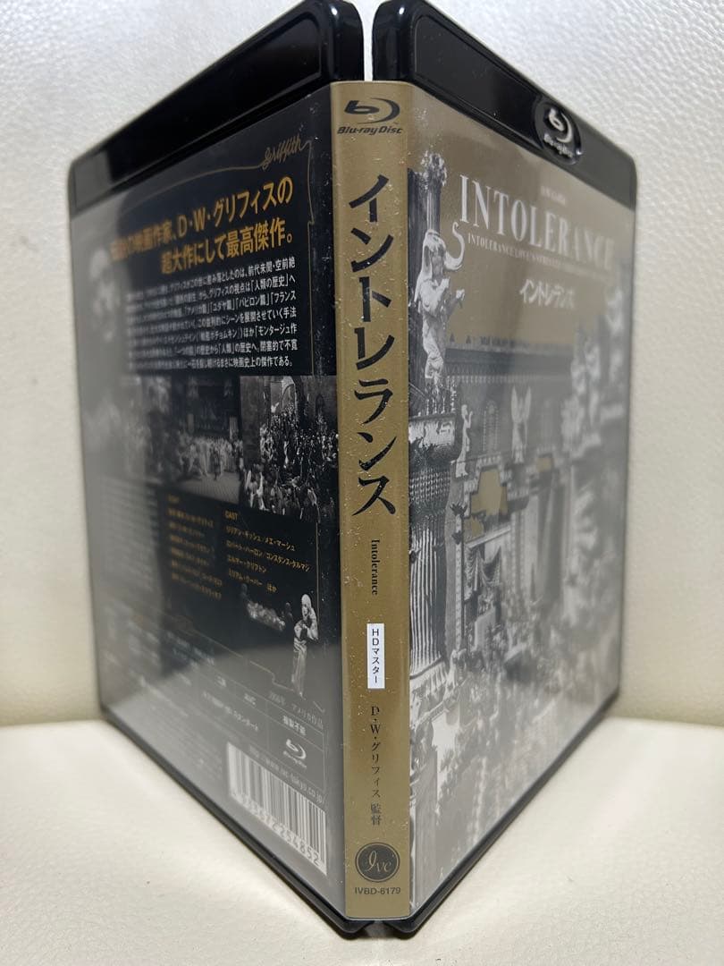 廃盤　イントレランス ＆国民の創生　D.W.グリフィス　Blu-ray セット