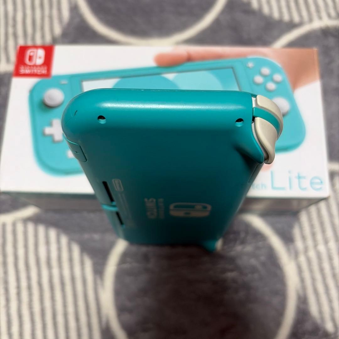 ジャンク品　Nintendo Switch Lite 充電器と箱付き