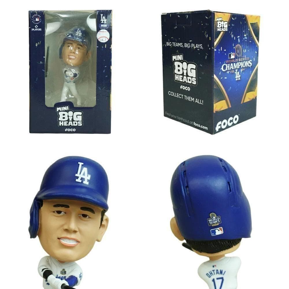 新品MLB公式限定ナンバー入りロサンゼルスドジャース大谷翔平ボブルヘッド山本由伸