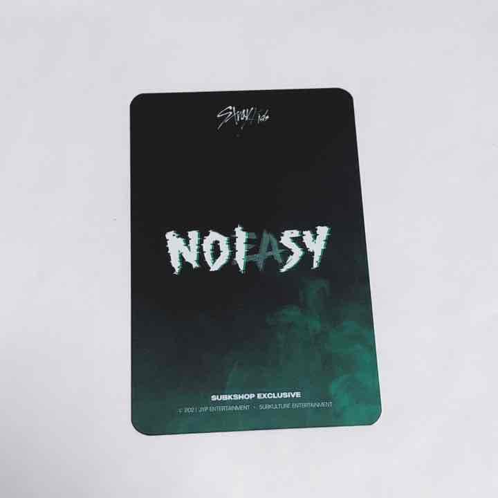 STRAYKIDS NOEASY トレカ subk ヒョンジン
