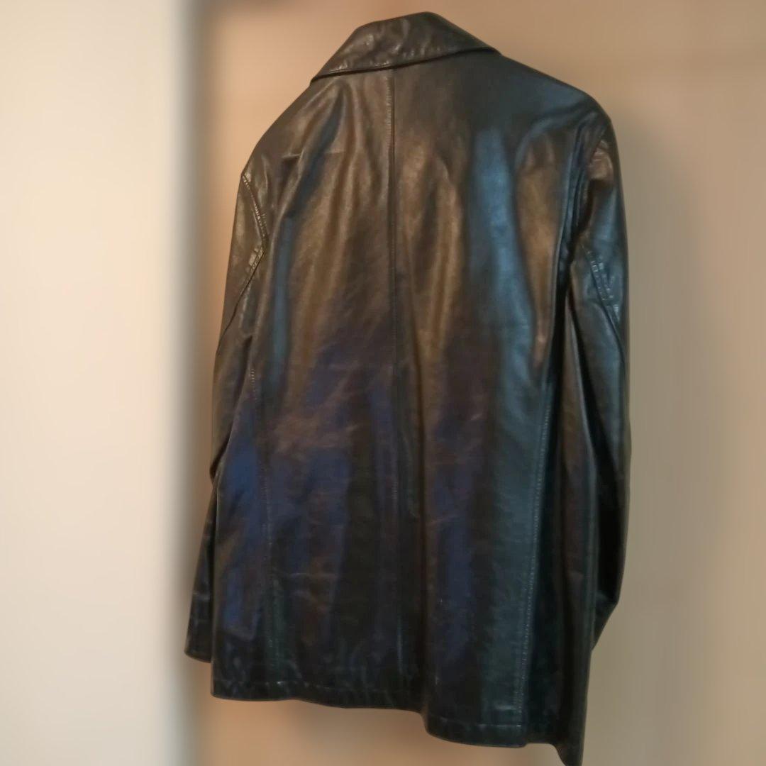 か*s様 AX 本皮　革　ジャケットコート　XL