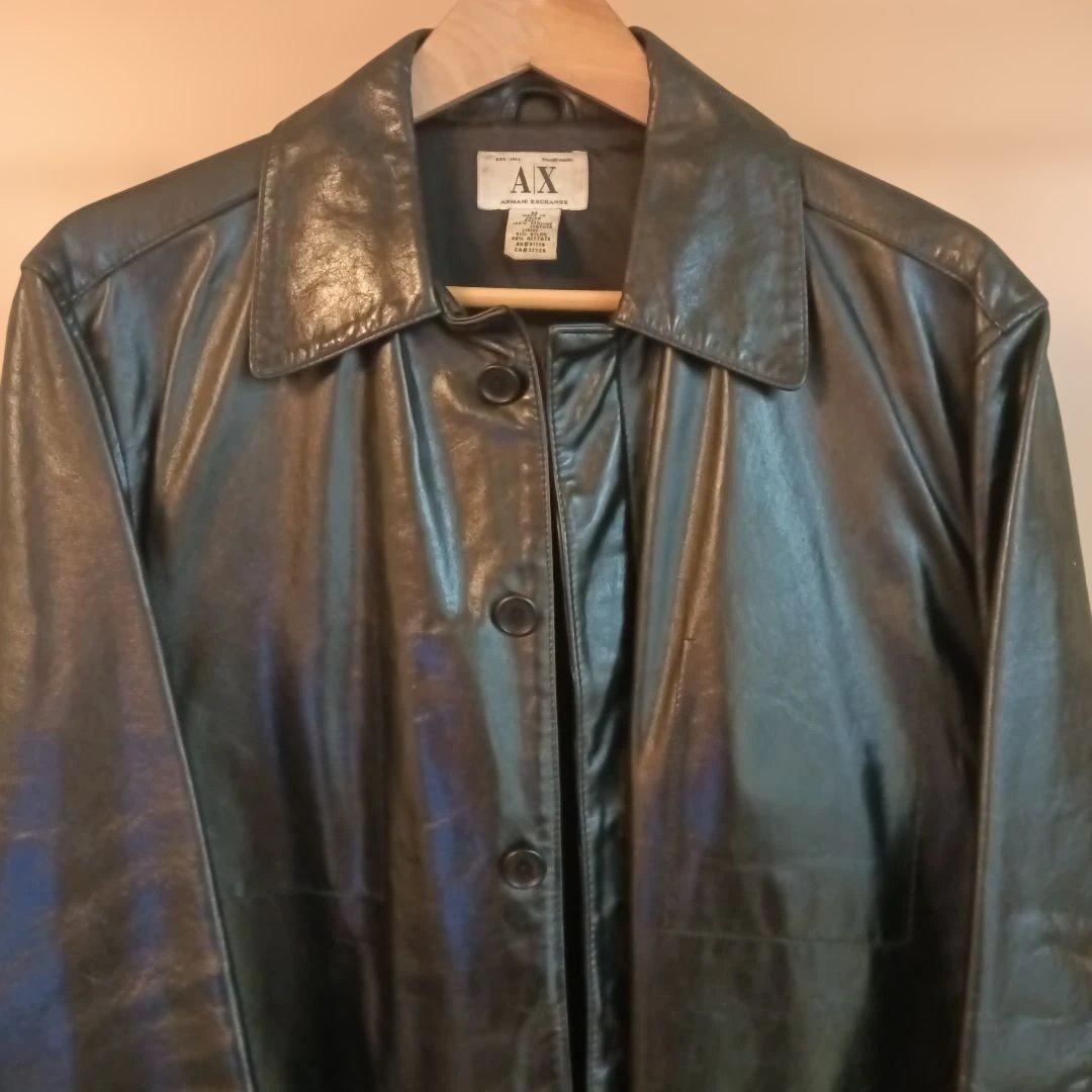 か*s様 AX 本皮　革　ジャケットコート　XL