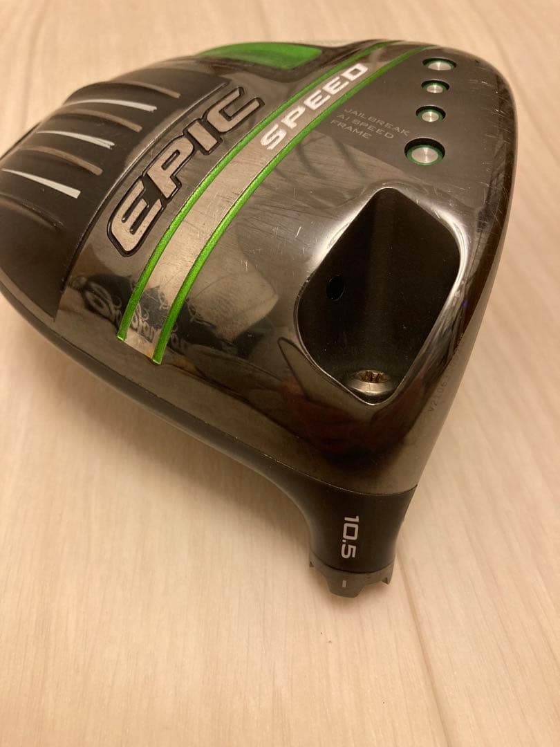 Callaway Epic Speed 10.5度 ヘッドのみ、ヘッドカバー付き