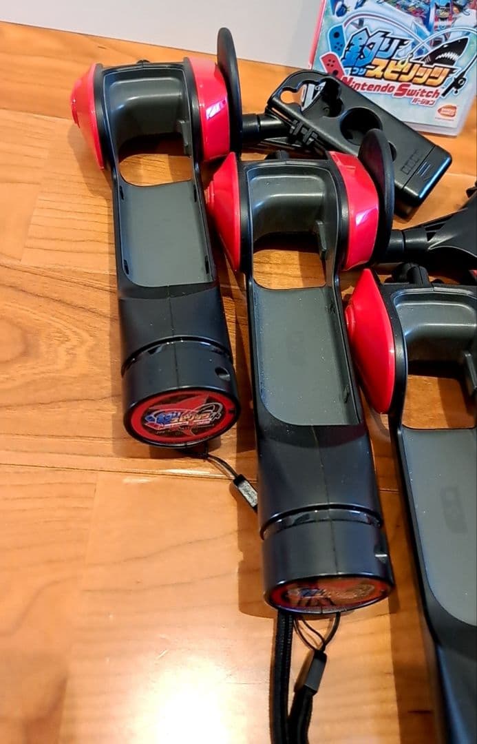 Switch　釣りスピリッツ ソフト　アタッチメント４個セット　サオコン