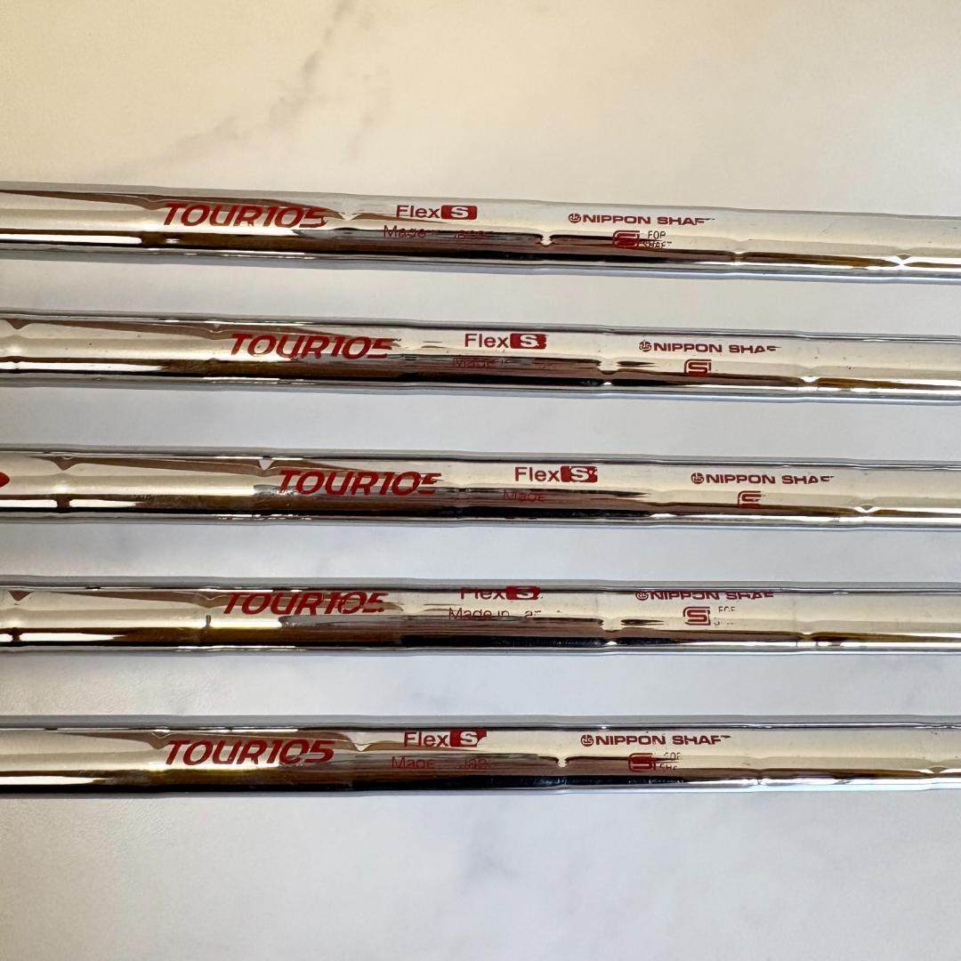 三浦技研 TC101 アイアンセット 6〜PW MODUS 105S モーダス