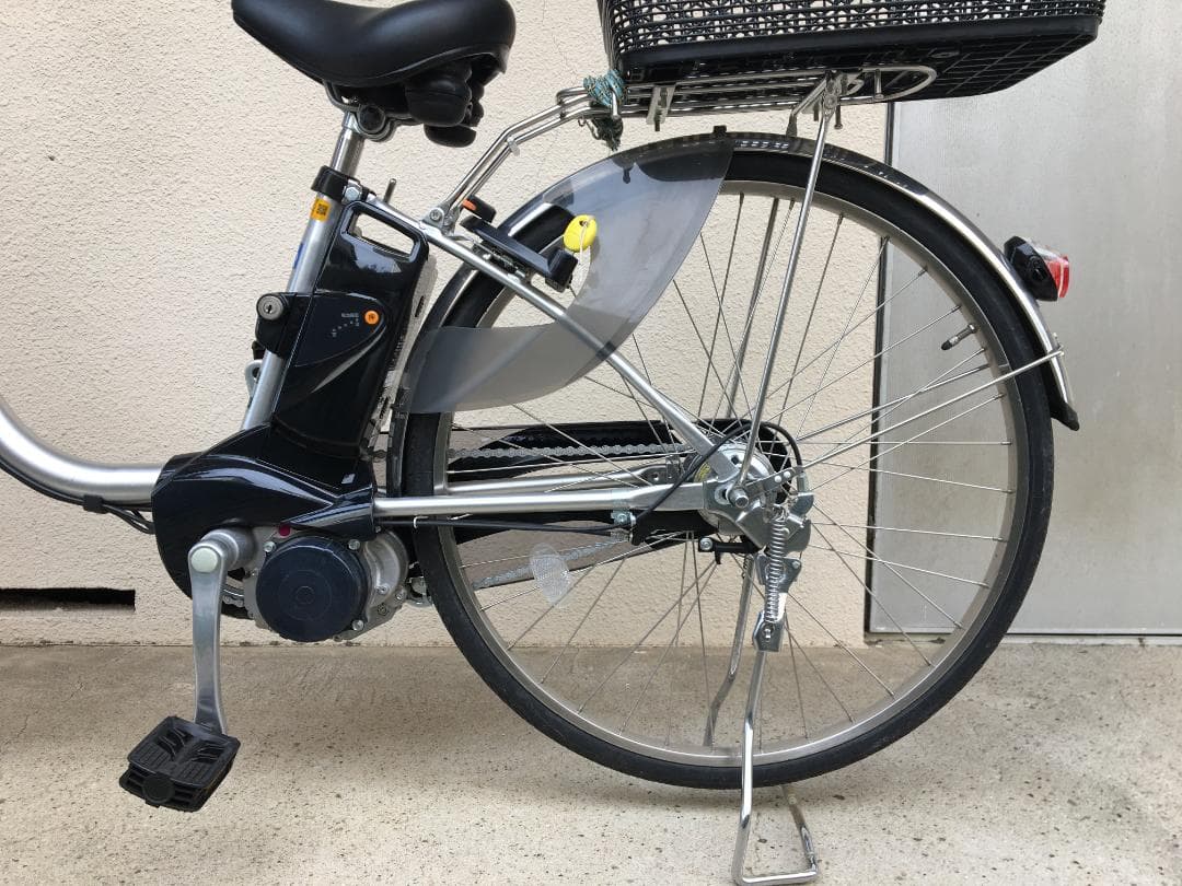 【直接引き取り】PANASONIC 電動アシスト自転車 バスケット付き