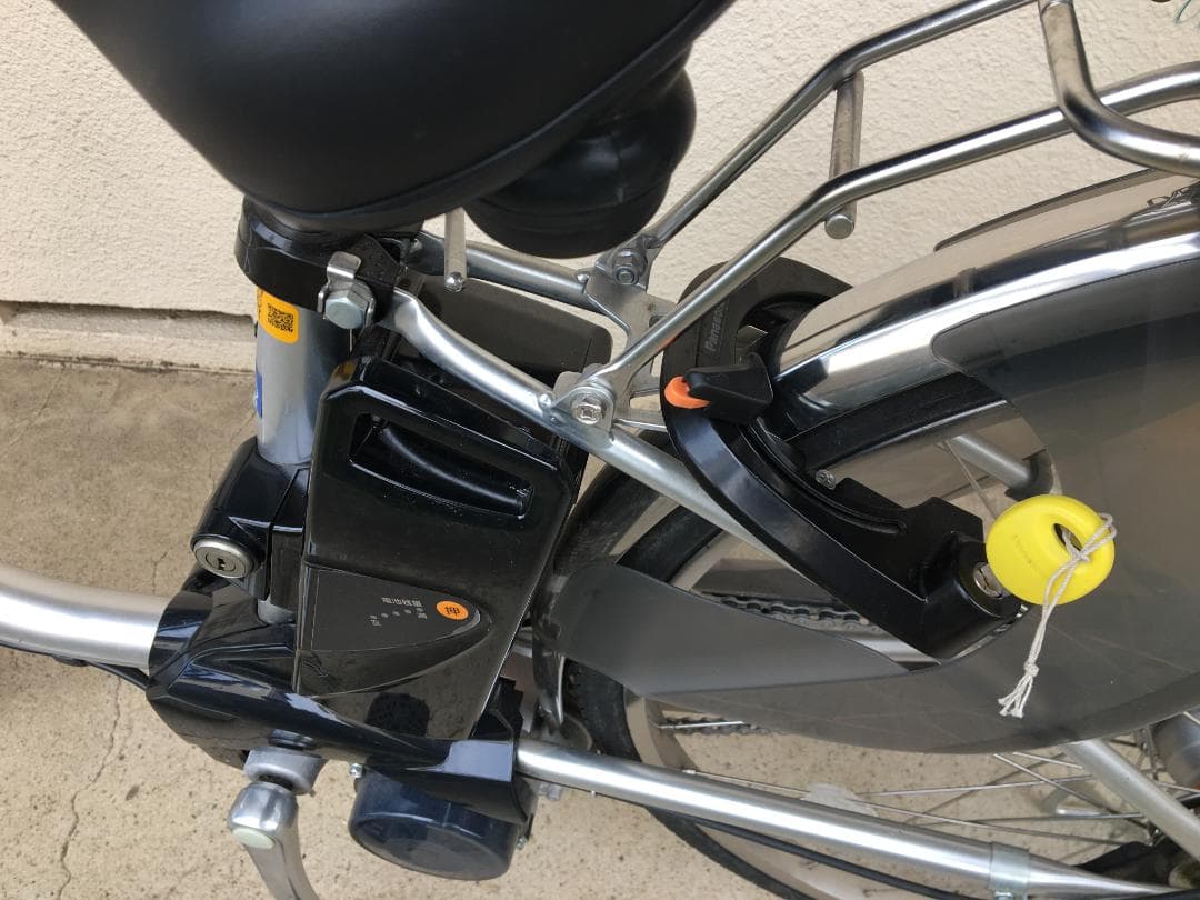 【直接引き取り】PANASONIC 電動アシスト自転車 バスケット付き