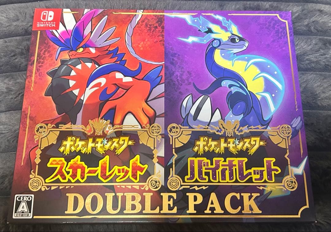 【新品 未開封】ポケットモンスター スカーレット・バイオレット ダブルパック