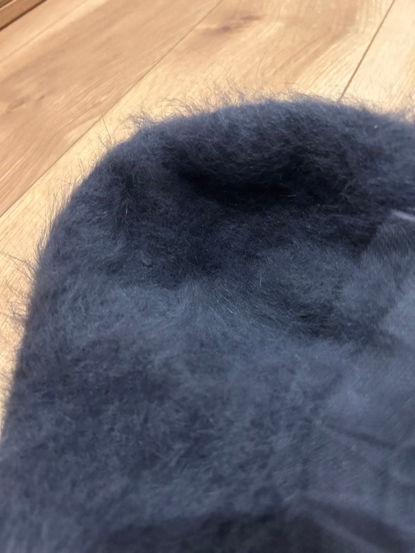 値下げCA4LA カシラ チュールリボン付きニット帽