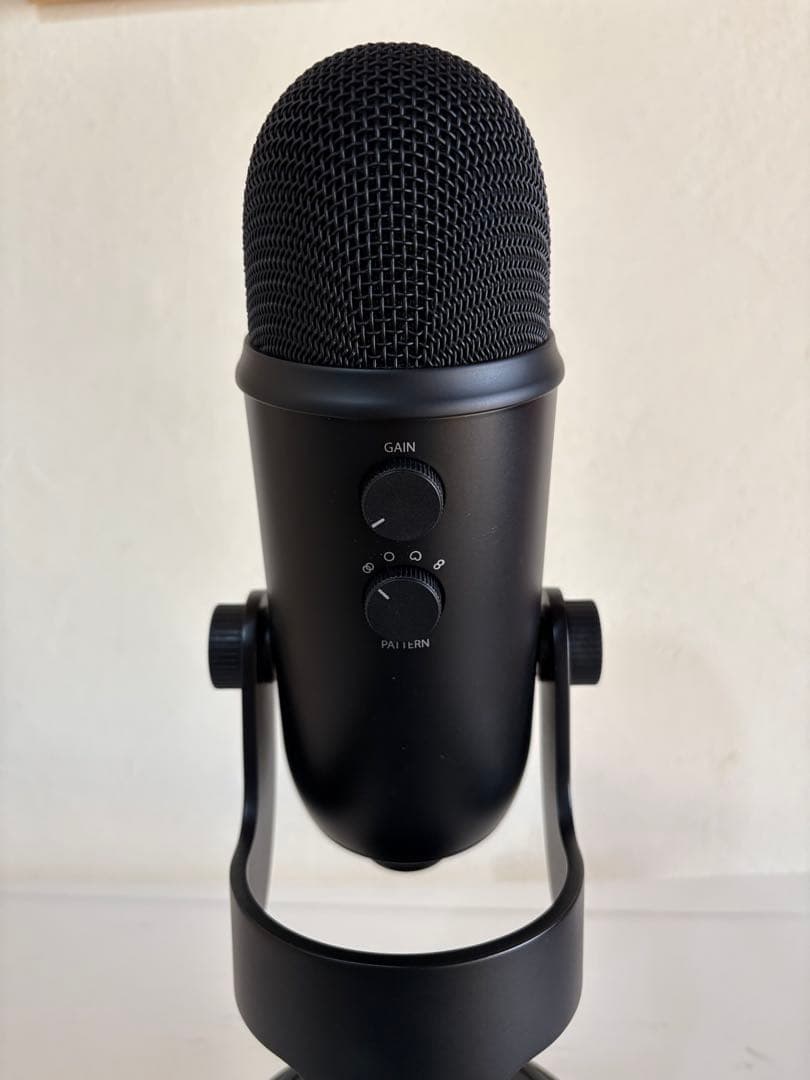 blue yeti USBコンデンサーマイク 美品 箱付き 即日発送