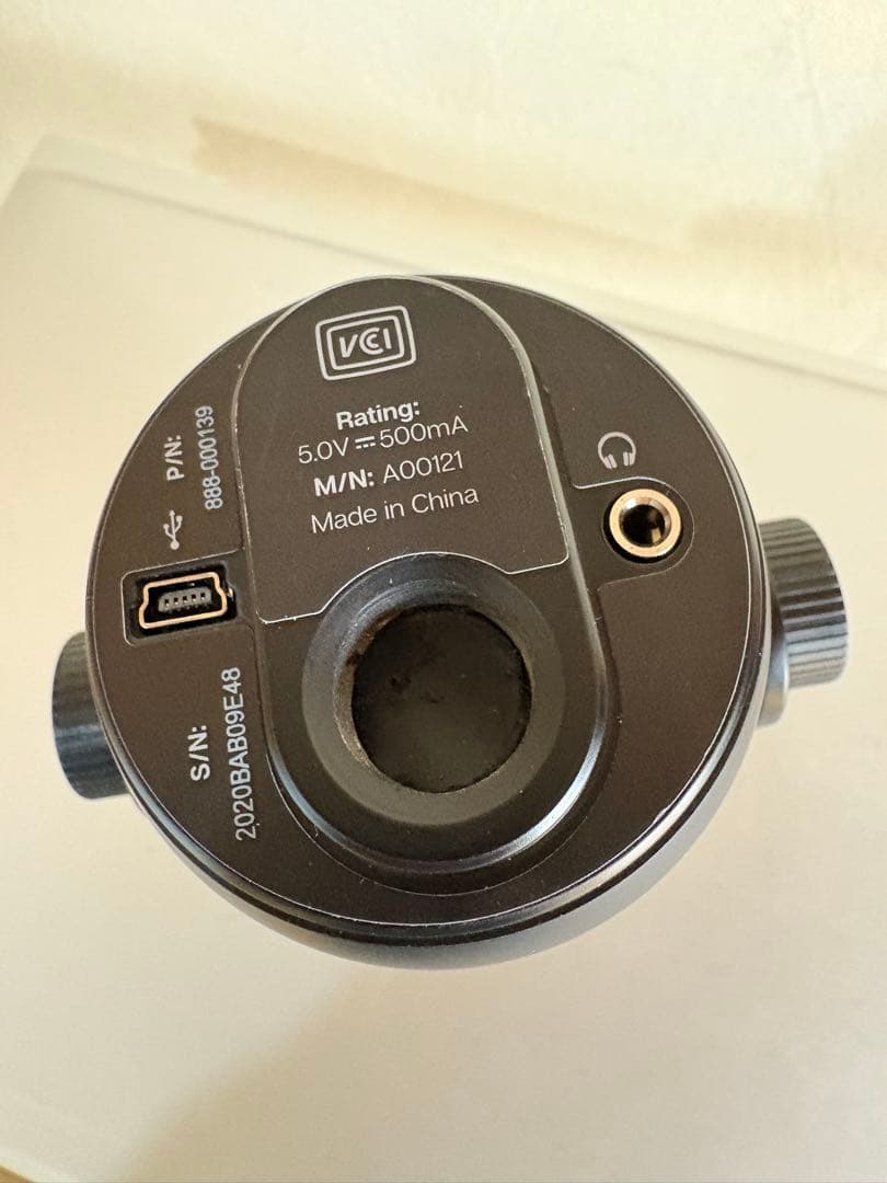 blue yeti USBコンデンサーマイク 美品 箱付き 即日発送
